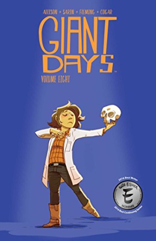 Book cover for "Giant Days, Vol. 8" by John Allison