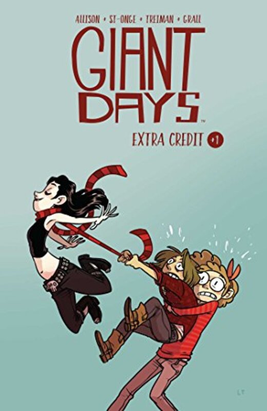 Book cover for "Giant Days: Extra Credit" by John Allison