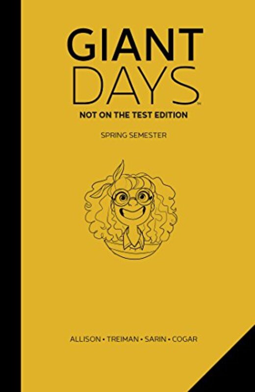 Book cover for "Giant Days: Not on the Test Edition Vol. 3" by John Allison