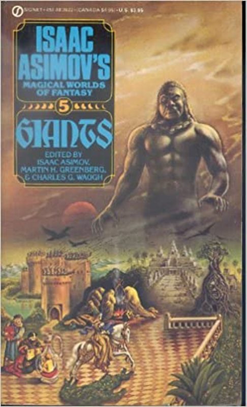 Book cover for "Giants" by Isaac Asimov