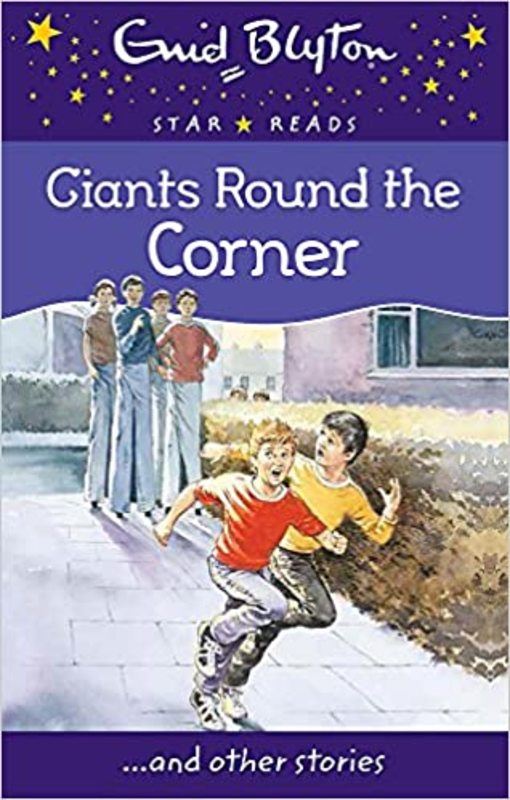Book cover for "Giants Around the Corner" by Enid Blyton