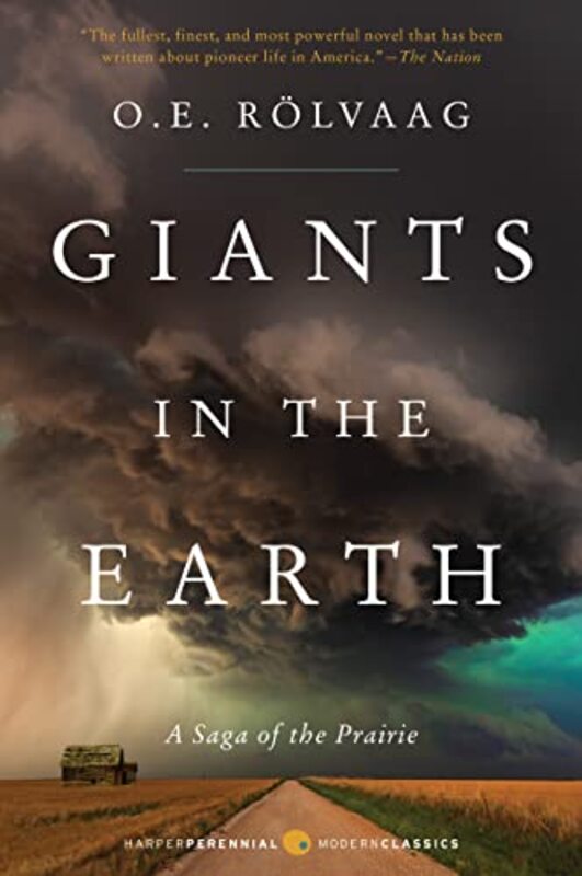 Book cover for "Giants in the Earth" by OE Rølvaag