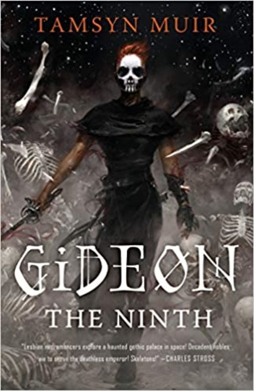Book cover for "Gideon the Ninth" by Tamsyn Muir