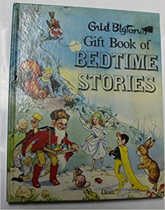 Book cover for "Gift Book of Bedtime Stories" by Enid Blyton