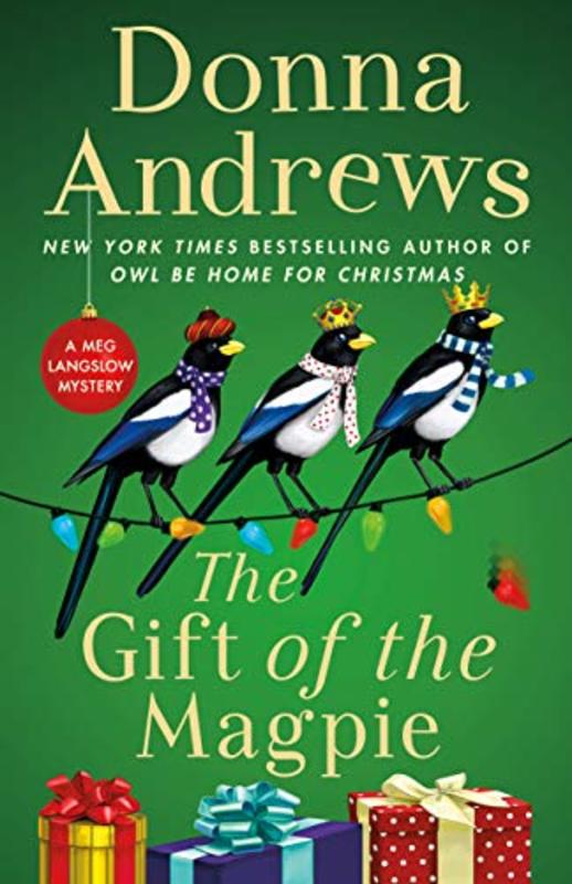 Book cover for "Gift of the Magpie" by Donna Andrews