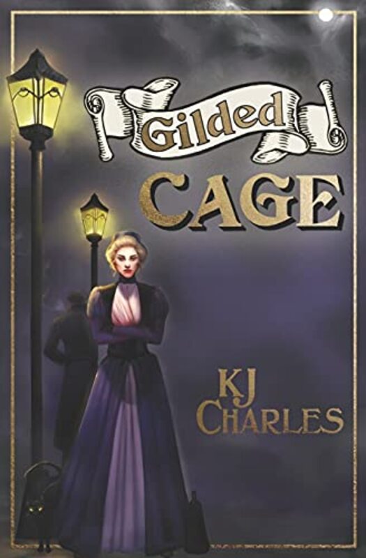 Book cover for "Gilded Cage" by KJ Charles