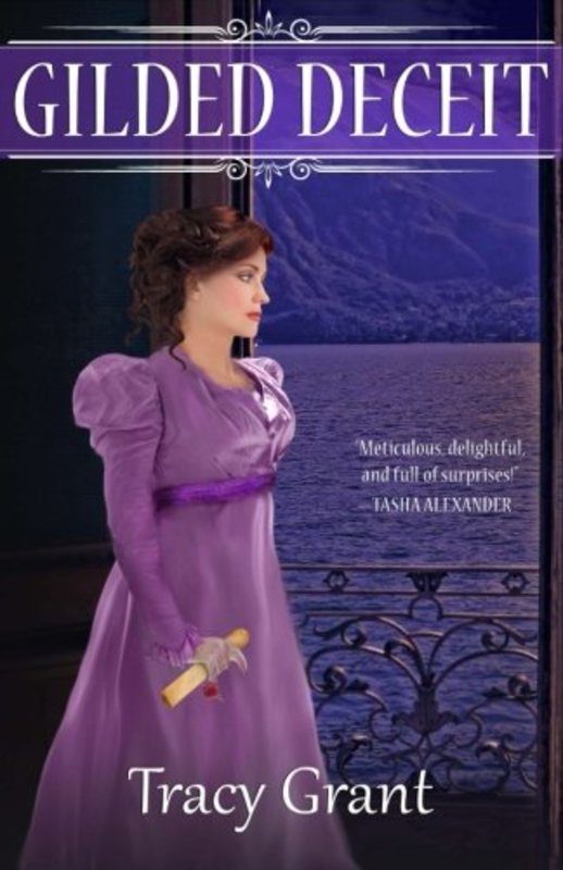 Book cover for "Gilded Deceit" by Tracy Grant