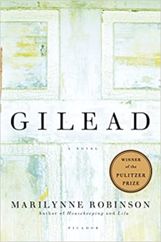 Book cover for "Gilead" by Marilynne Robinson
