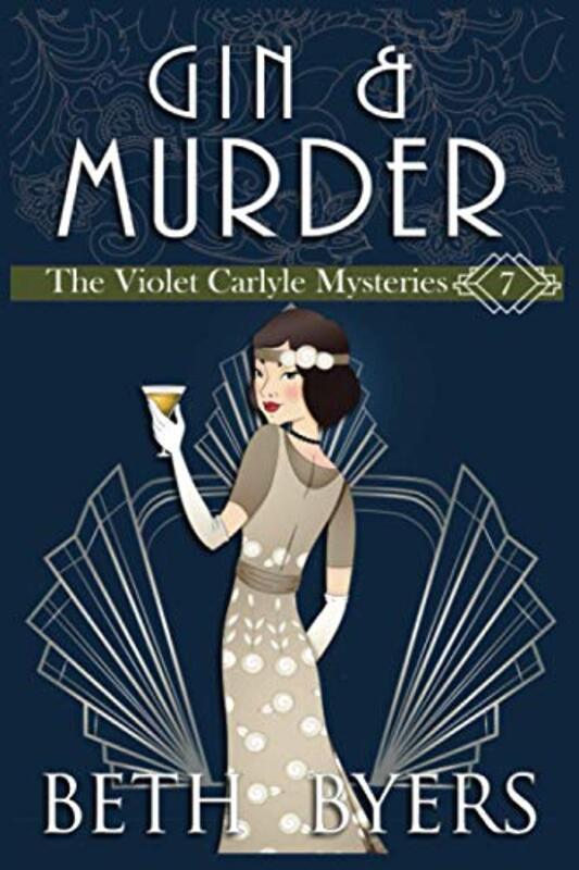 Book cover for "Gin and Murder" by Beth Byers
