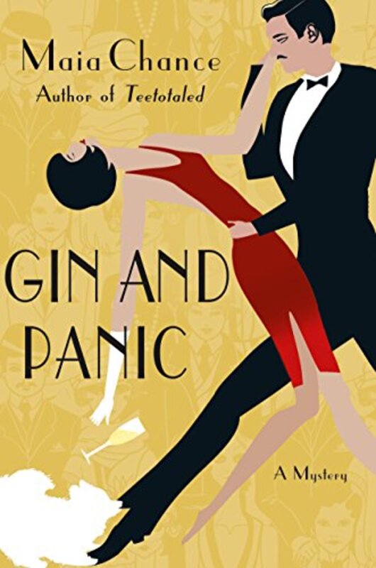 Book cover for "Gin and Panic" by Maia Chance