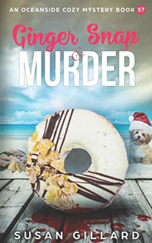 Book cover for "Ginger Snap and Murder" by Susan Gillard