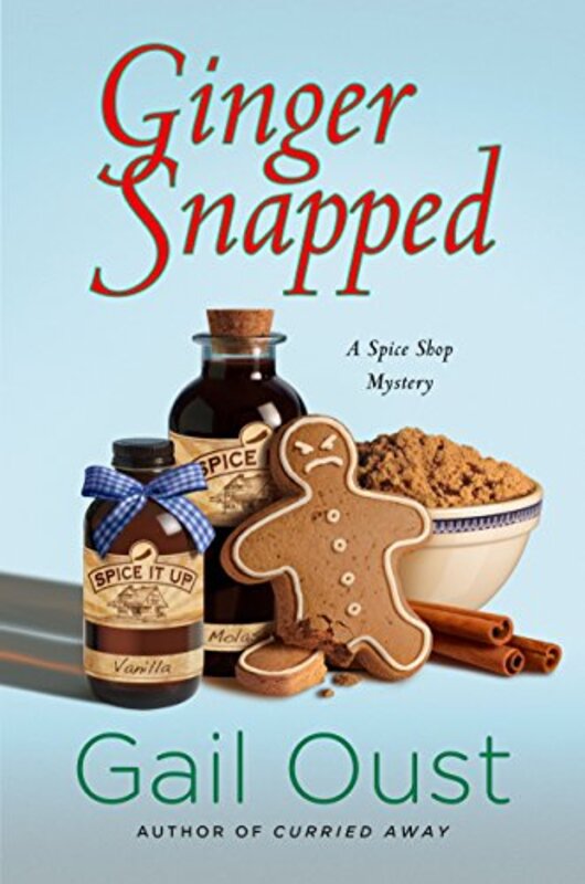 Book cover for "Ginger Snapped" by Gail Oust