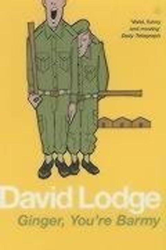 Book cover for "Ginger, You're Barmy" by David Lodge