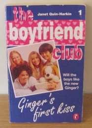 Book cover for "Ginger's First Kiss" by Rhys Bowen