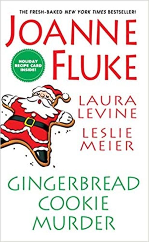 Book cover for "Gingerbread Cookie Murder" by Joanne Fluke