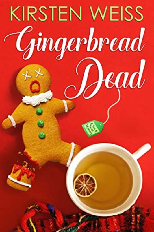 Book cover for "Gingerbread Dead" by Kirsten Weiss