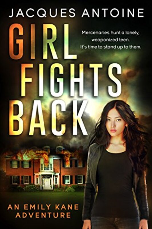 Book cover for "Girl Fights Back" by Jacques Antoine