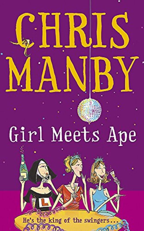Book cover for "Girl Meets Ape" by Chrissie Manby