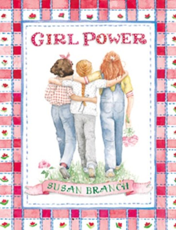Book cover for "Girl Power Little Book" by Susan Branch