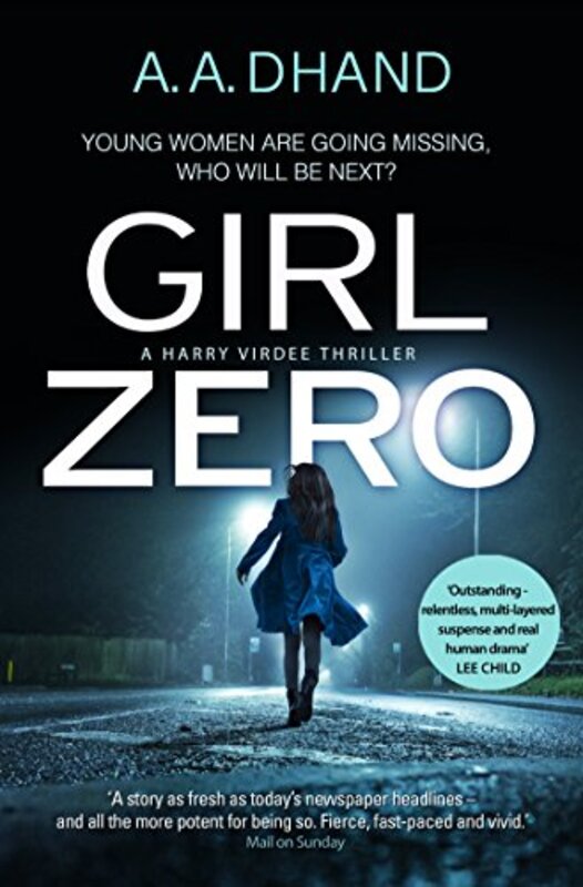 Book cover for "Girl Zero" by AA Dhand