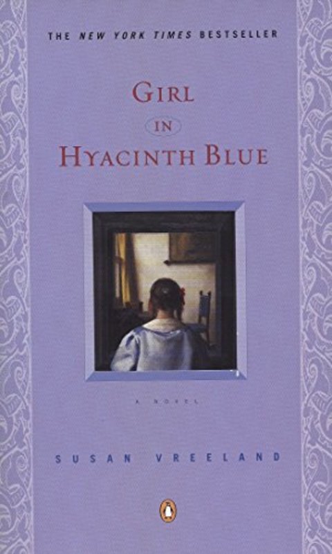 Book cover for "Girl in Hyacinth Blue" by Susan Vreeland