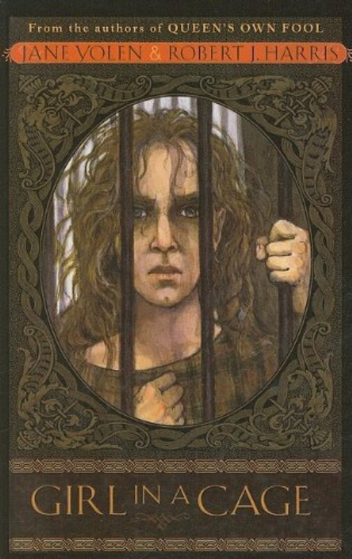 Book cover for "Girl in a Cage" by Jane Yolen
