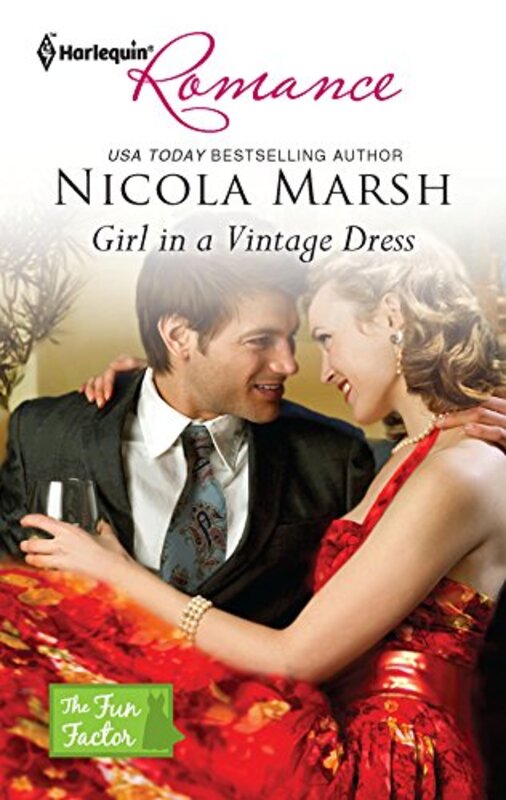 Book cover for "Girl in a Vintage Dress" by Nicola Marsh