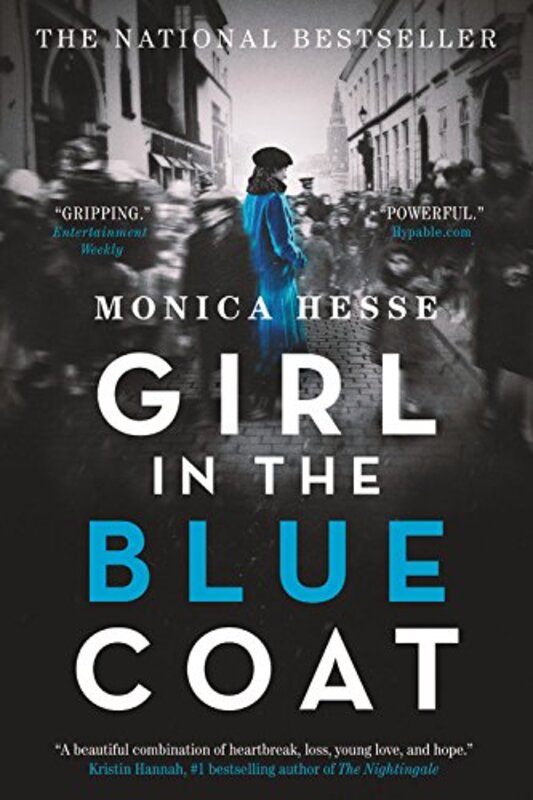 Book cover for "Girl in the Blue Coat" by Monica Hesse