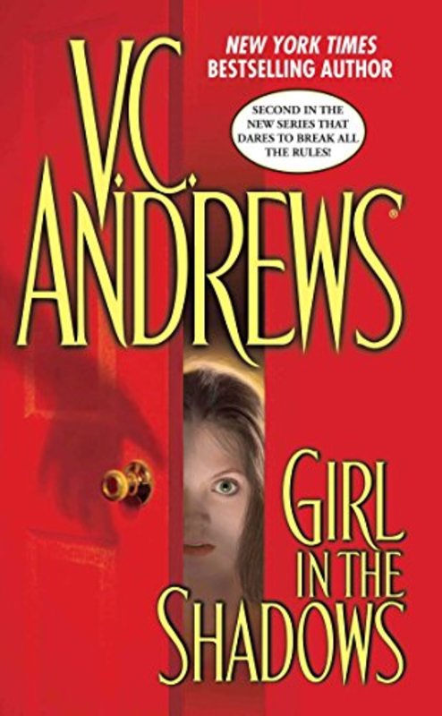 Book cover for "Girl in the Shadows" by V. C. Andrews
