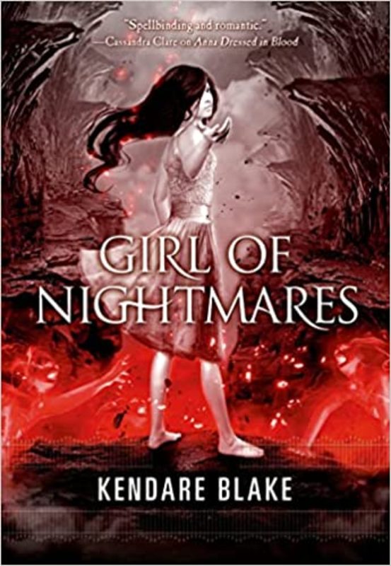 Book cover for "Girl of Nightmares" by Kendare Blake