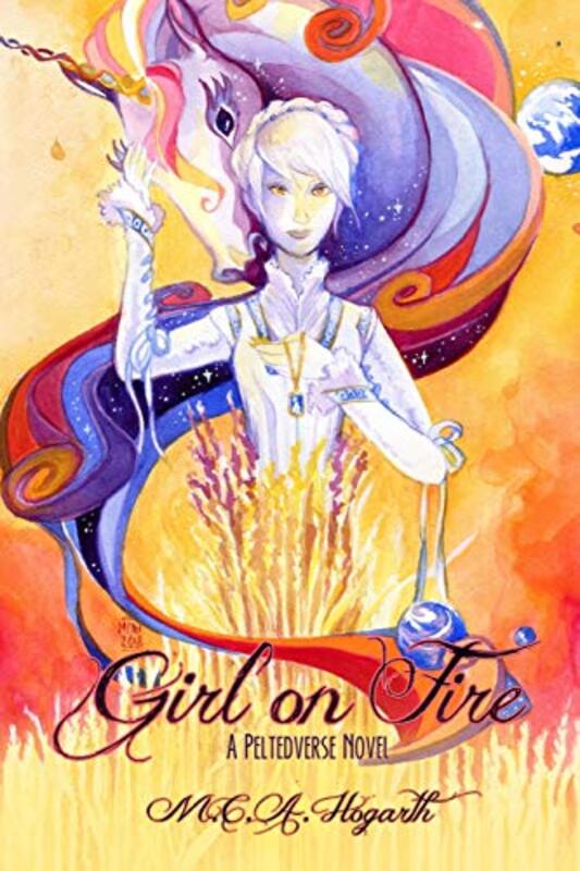 Book cover for "Girl on Fire" by MCA Hogarth