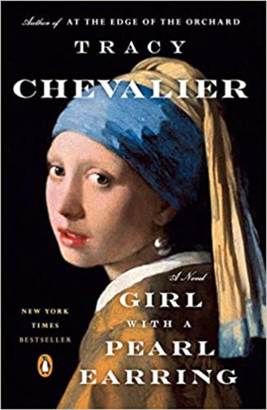 Book cover for "Girl with a Pearl Earring" by Tracy Chevalier