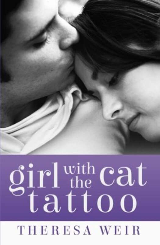 Book cover for "Girl with the Cat Tattoo" by Anne Frasier