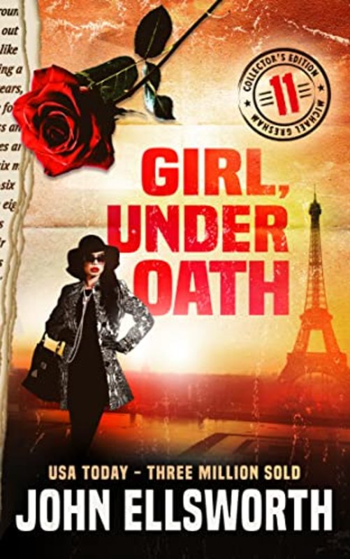 Book cover for "Girl, Under Oath" by John Ellsworth