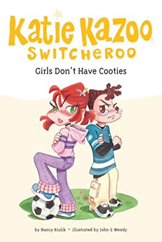 Book cover for "Girls Don't Have Cooties" by Nancy Krulik