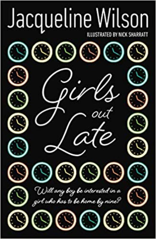 Book cover for "Girls Out Late" by Jacqueline Wilson