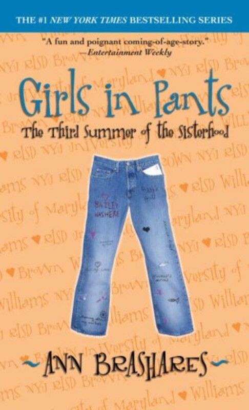 Book cover for "Girls in Pants" by Ann Brashares