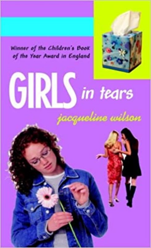 Book cover for "Girls in Tears" by Jacqueline Wilson