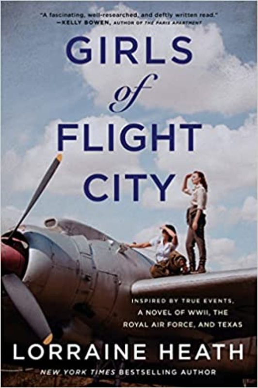 Book cover for "Girls of Flight City" by Lorraine Heath