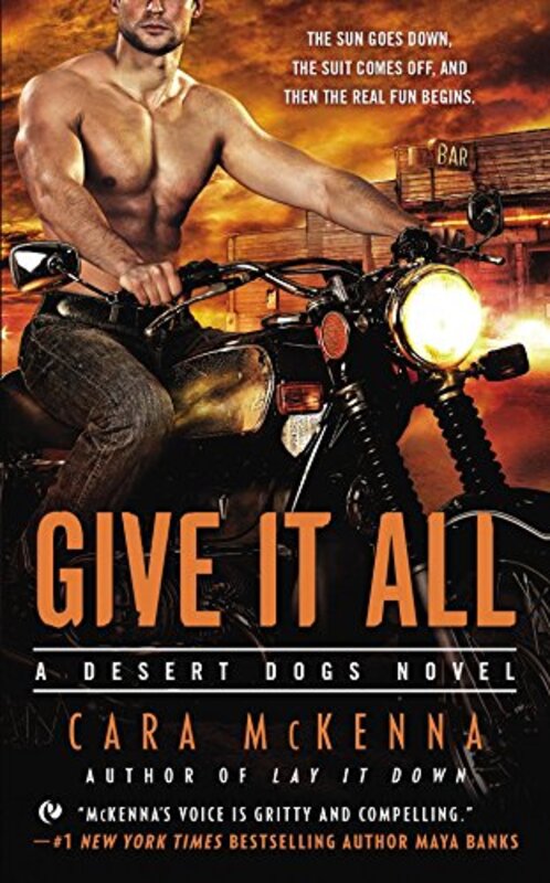 Book cover for "Give It All" by Cara McKenna