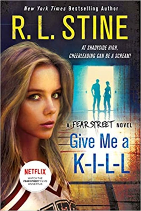 Book cover for "Give Me a K-I-L-L" by R.L. Stine