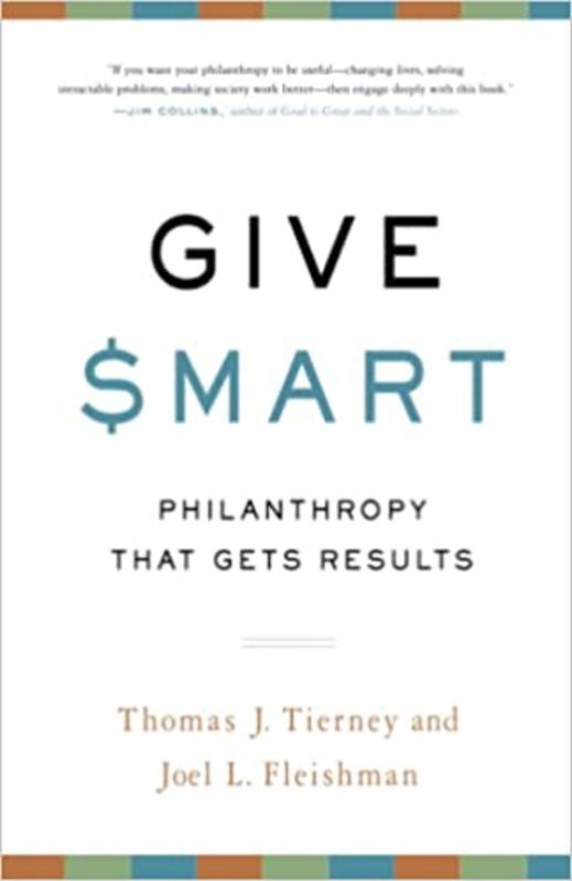 Book cover for "Give Smart" by Thomas J. Tierney