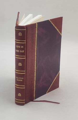Book cover for "Give Us This Day" by Gladys Taber