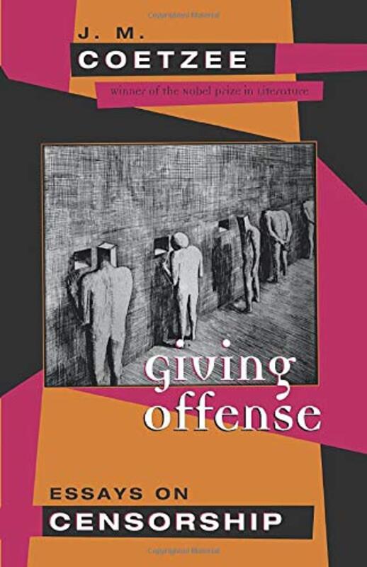 Book cover for "Giving Offense" by JM Coetzee