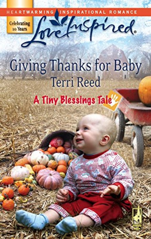 Book cover for "Giving Thanks for Baby" by Terri Reed