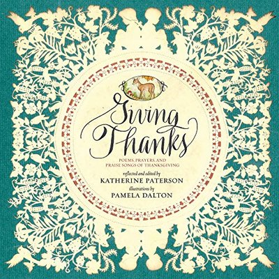 Book cover for "Giving Thanks" by Katherine Paterson