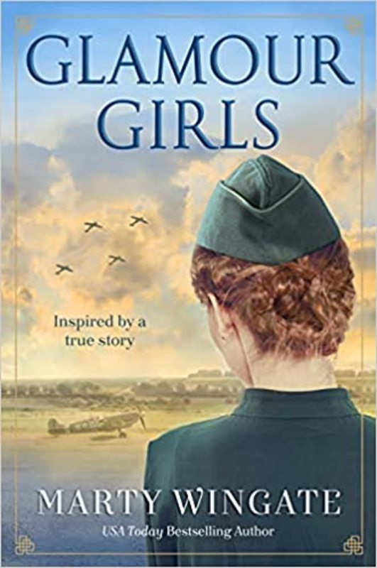 Book cover for "Glamour Girls" by Marty Wingate