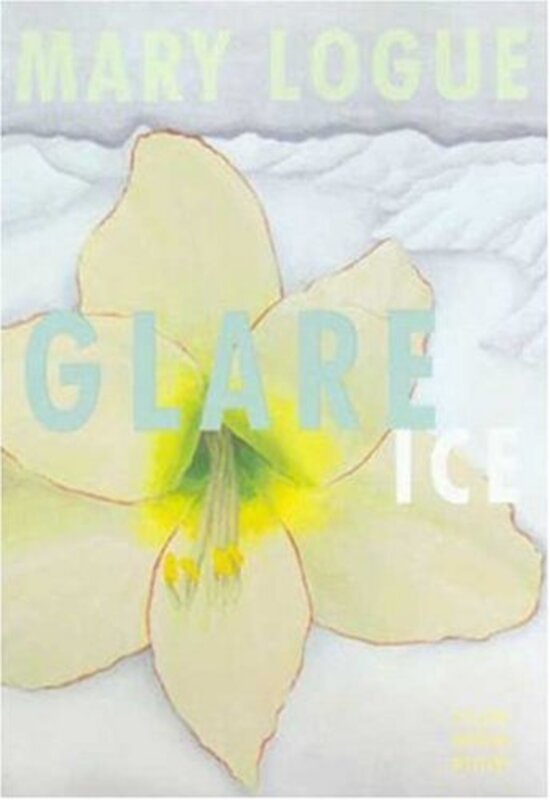 Book cover for "Glare Ice" by Mary Logue