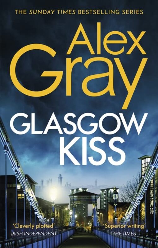 Book cover for "Glasgow Kiss" by Alex Gray