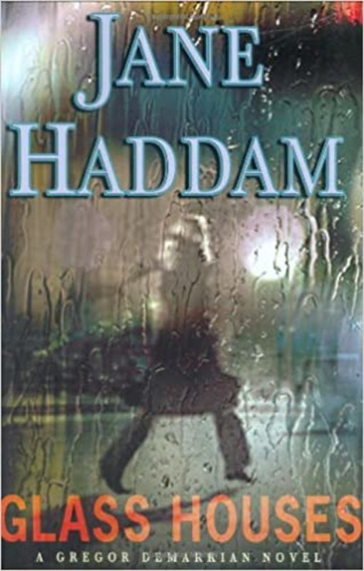 Book cover for "Glass Houses" by Jane Haddam